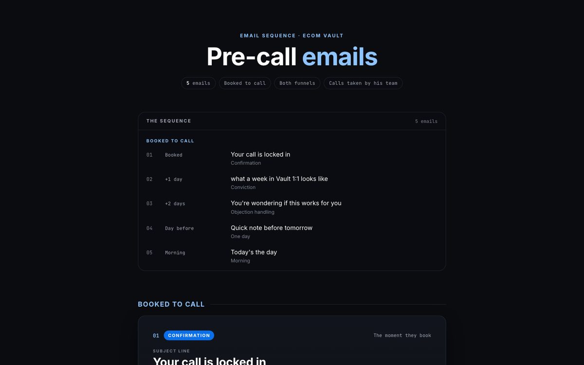 Pre-call preview